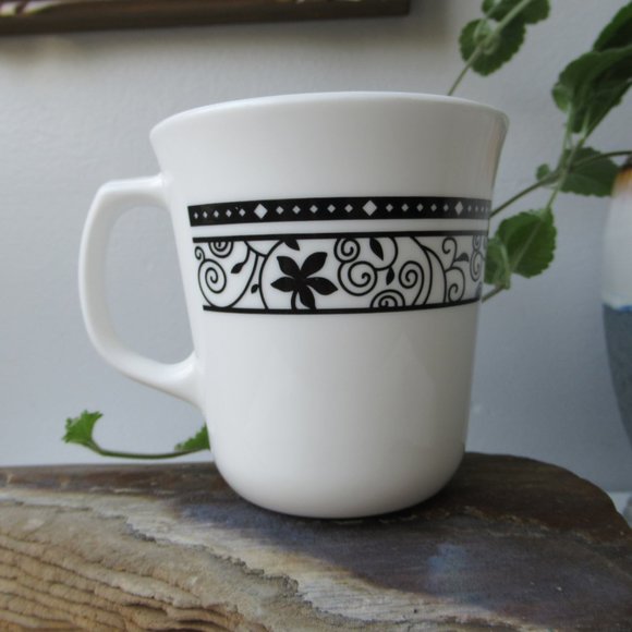 Tempered Glass Mug "Winding Gate" by Corning, USA 1998 - Picture 1 of 9